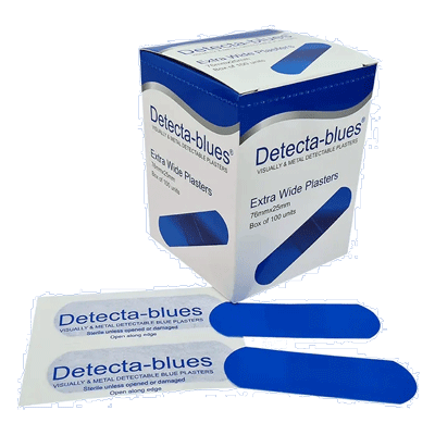 blue plasters