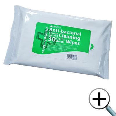 MaxCare Anti-bacterial wipes