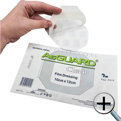 Asguard Clear Waterproof Film dressing