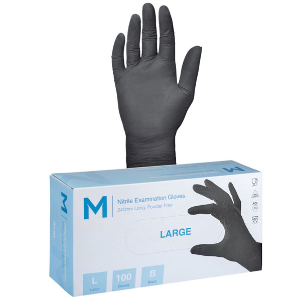 nitrile gloves no powder