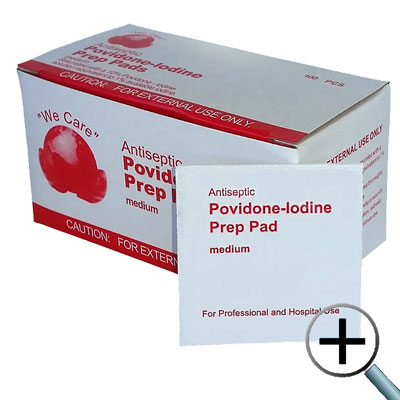 Povidone Iodine Wipes