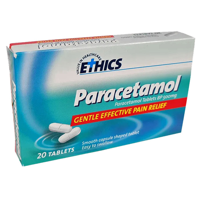 Paracetamol Tablets 500 mg 20 pack