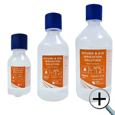 saline bottle